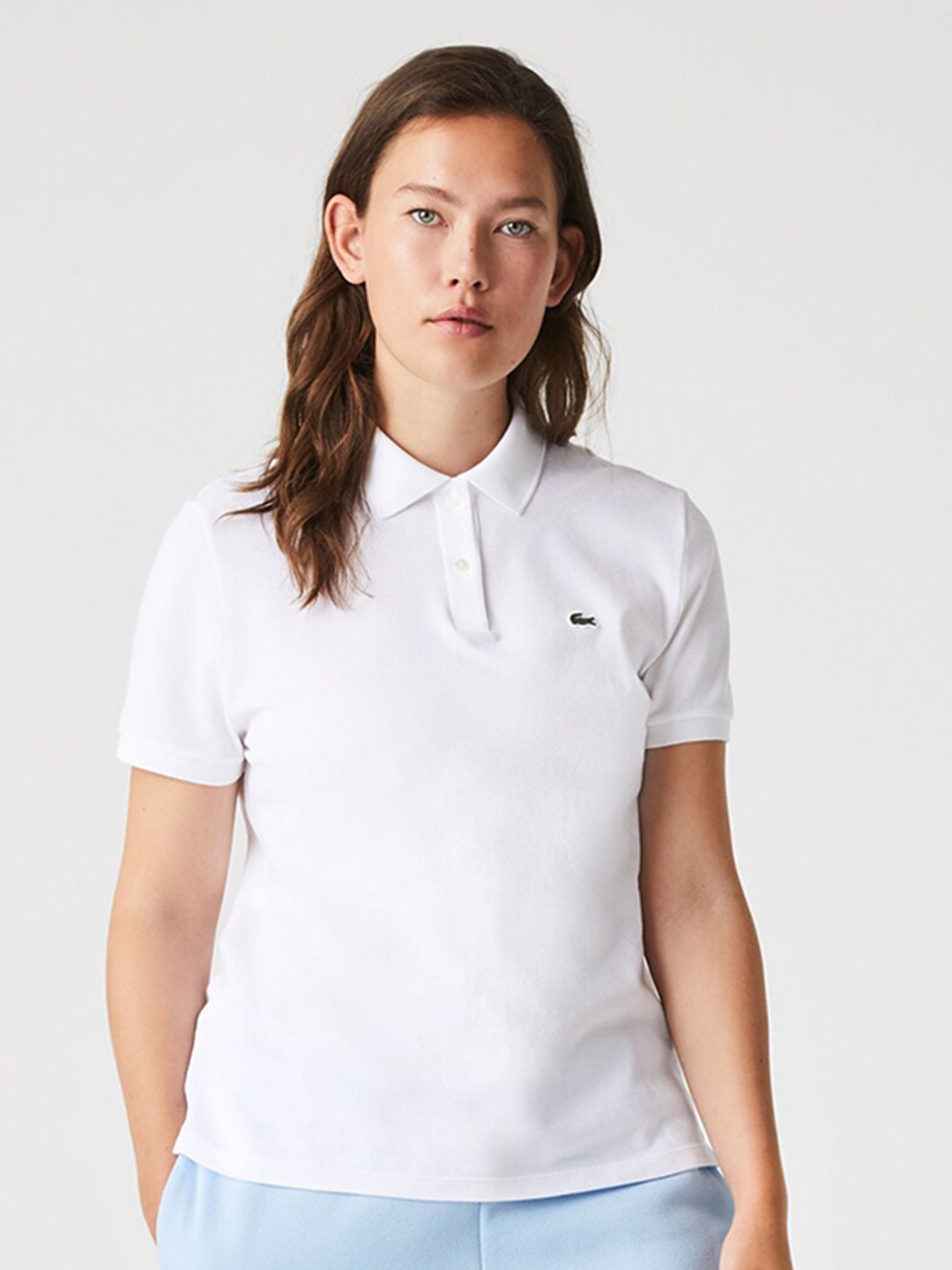 

Lacoste Polo Collar Pure Cotton T-shirt, White