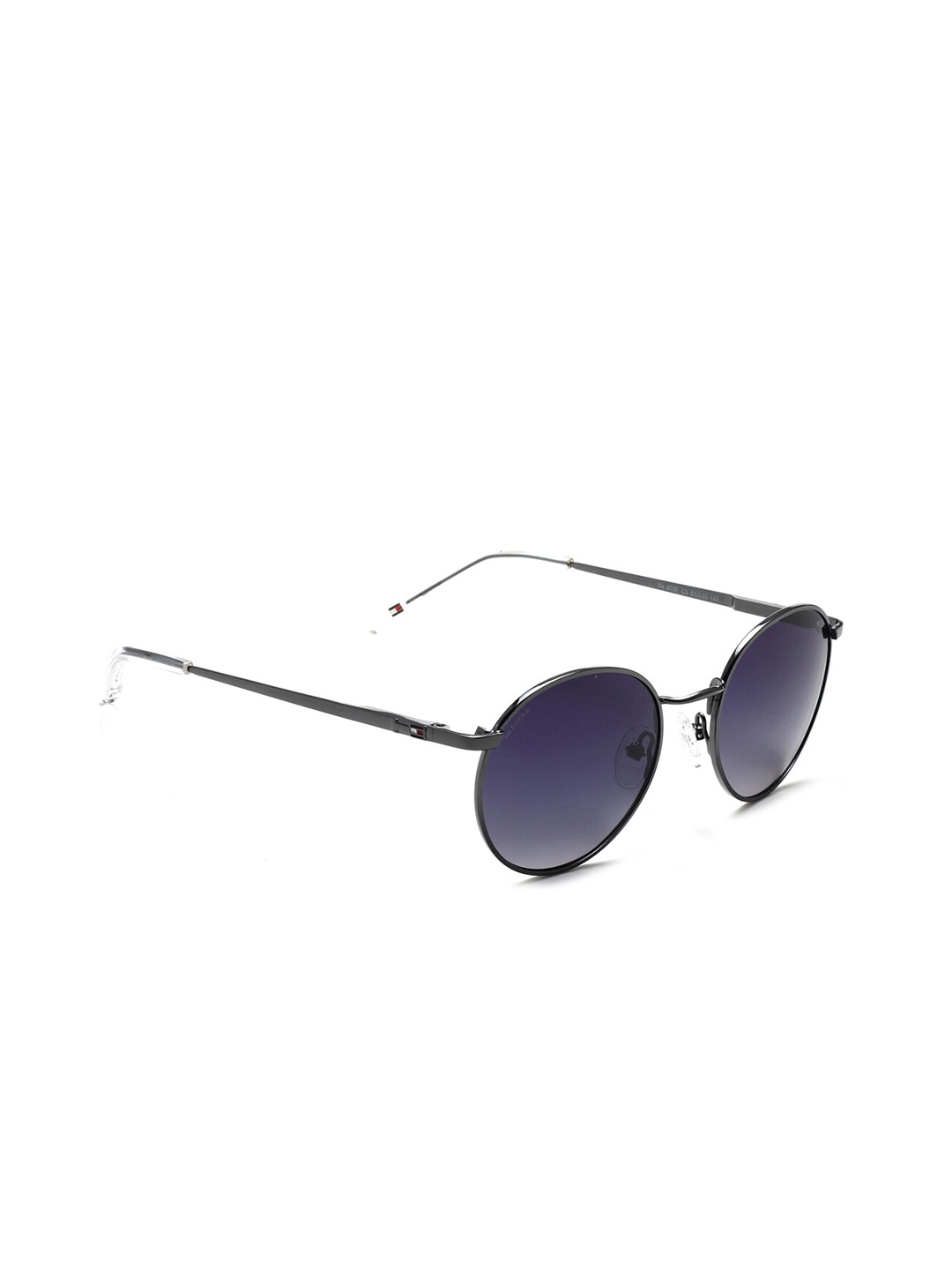 

Tommy Hilfiger Unisex Round Sunglasses With Polarised & UV Protected Lens, Blue