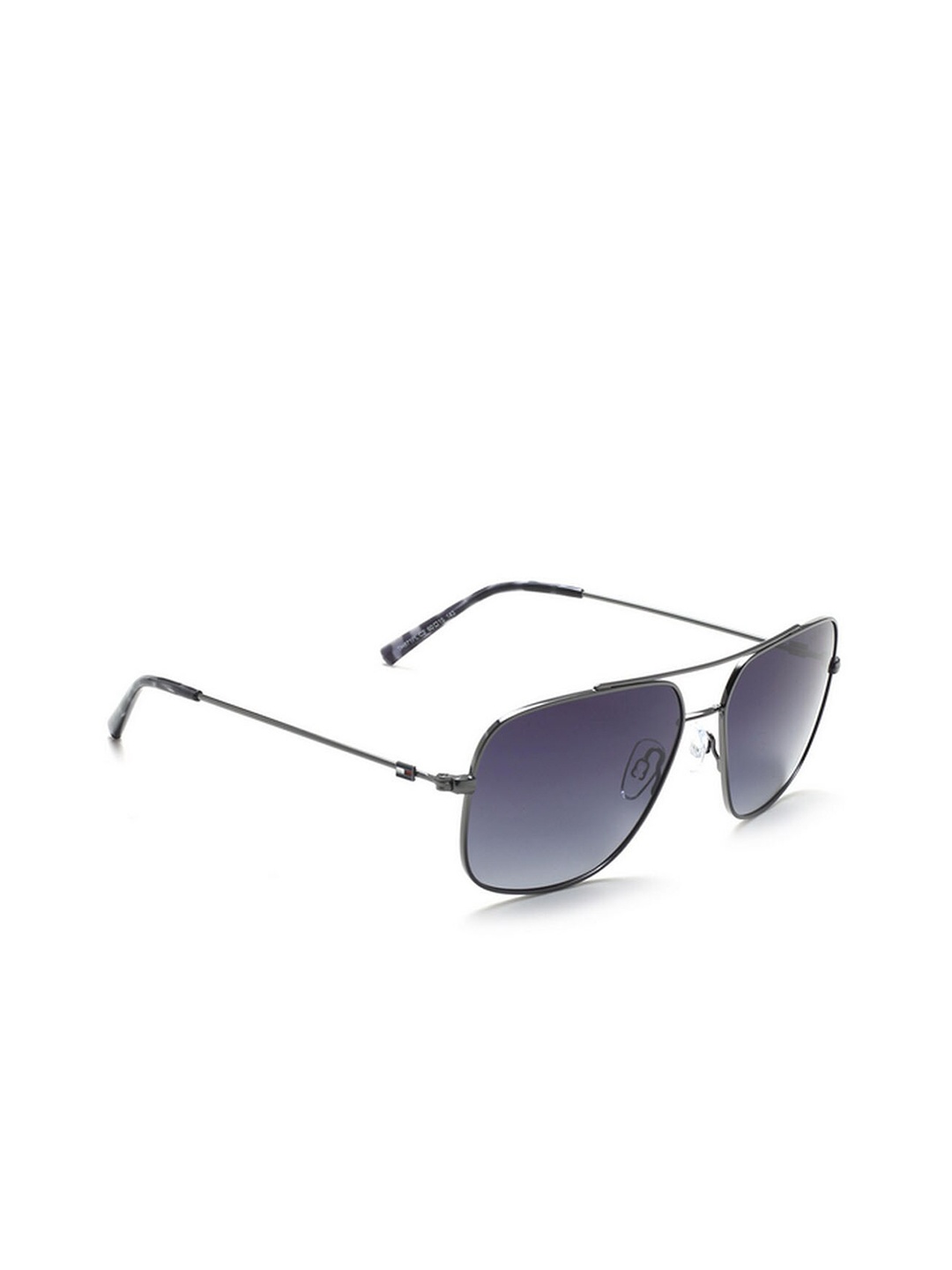 

Tommy Hilfiger Men Aviator Sunglasses With Polarised & UV Protected Lens TH 871PL C2 S, Grey