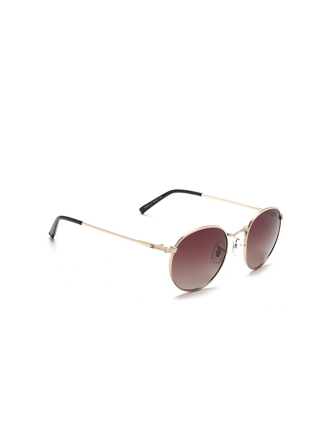 

Tommy Hilfiger Unisex Round Sunglasses With Polarised & UV Protected Lens TH 875PL C1 S, Brown