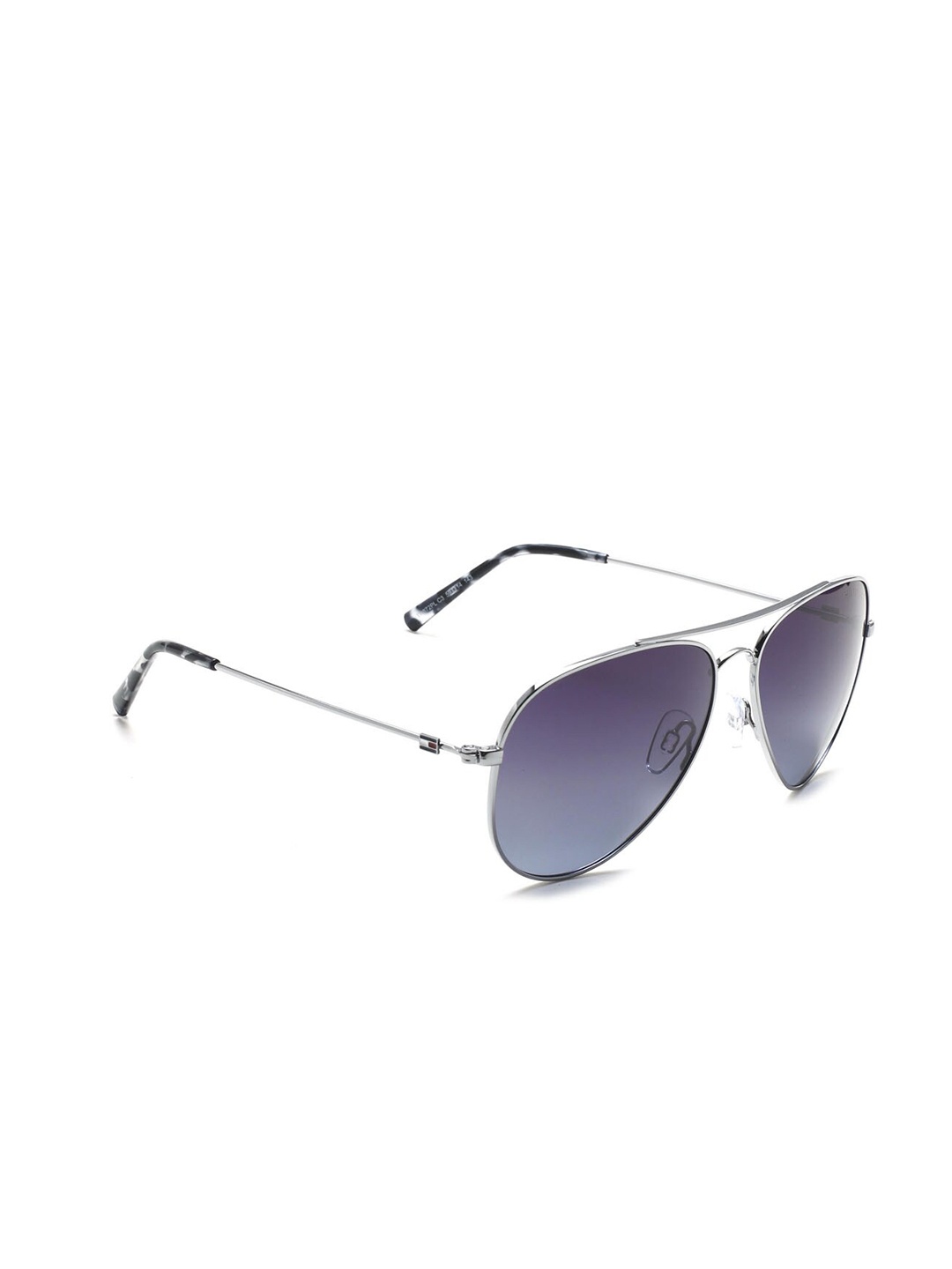 

Tommy Hilfiger Unisex Aviator Sunglasses With Polarised & UV Protected Lens TH 872PL C3 S, Blue