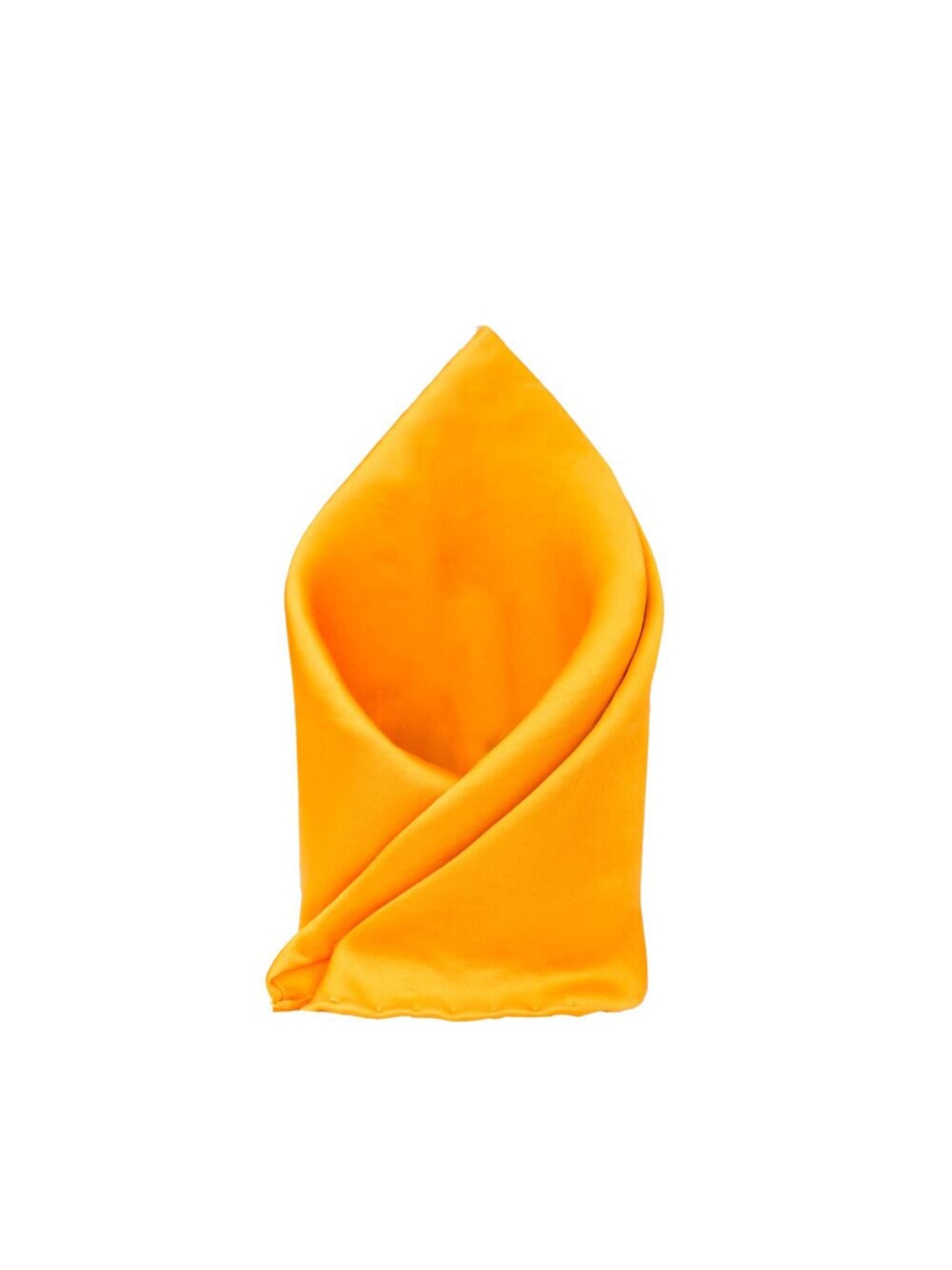 

The Tie Hub Pure Silk Pocket Squares, Mustard
