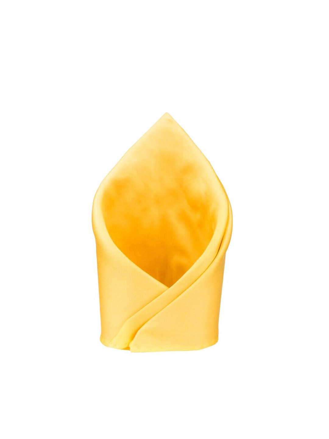 

The Tie Hub Pure Silk Pocket Squares, Yellow