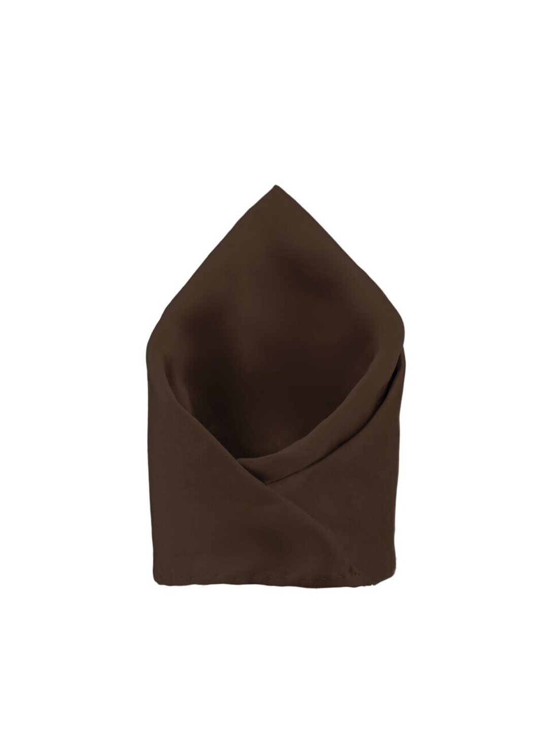 

The Tie Hub Pure Silk Pocket Squares, Brown
