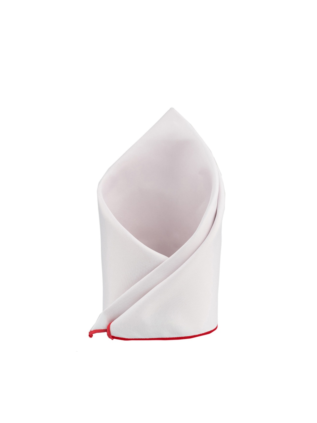 

The Tie Hub Pure Silk Pocket Squares, White