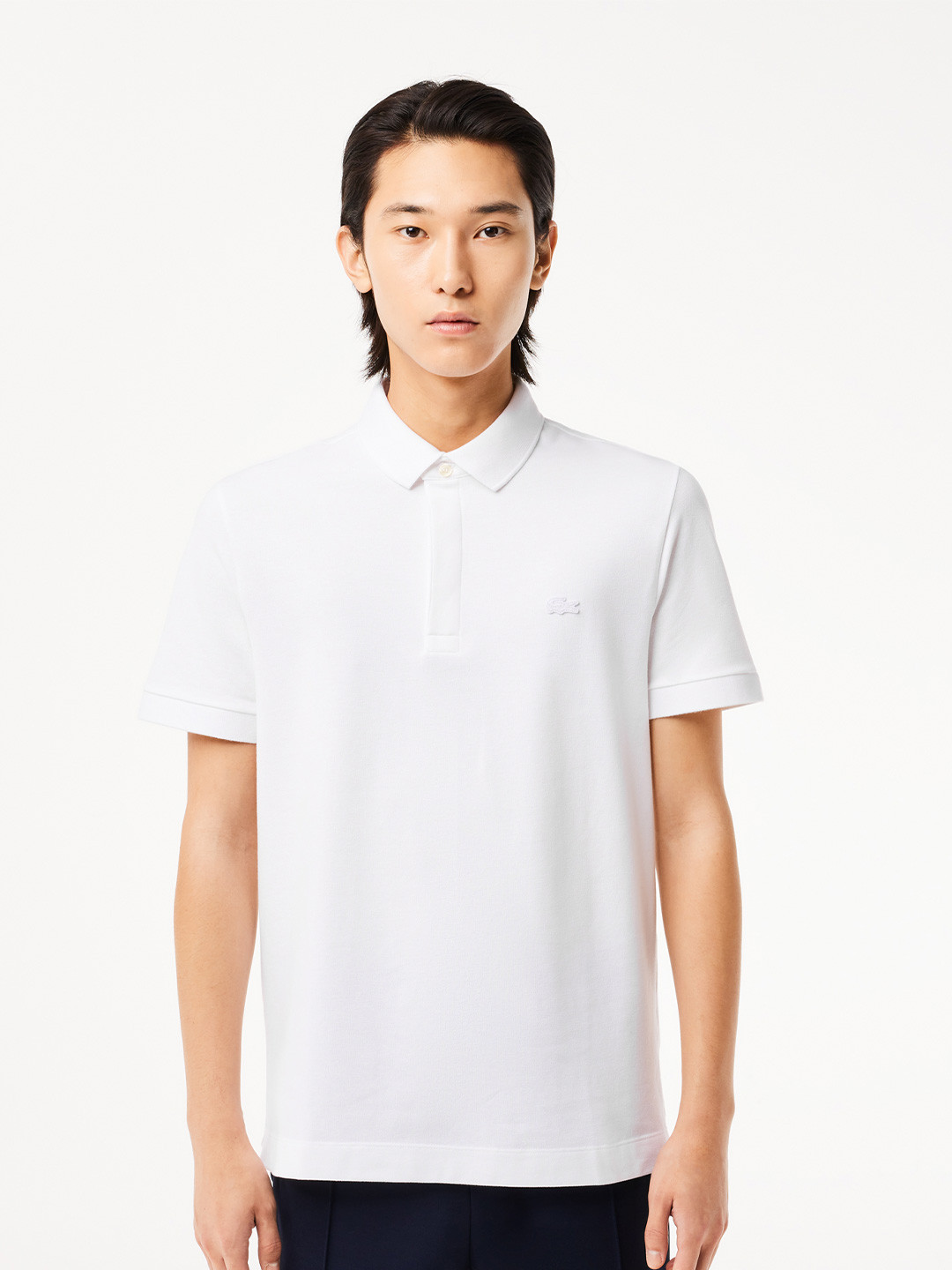 

Lacoste Polo Collar Casual T-Shirt, White