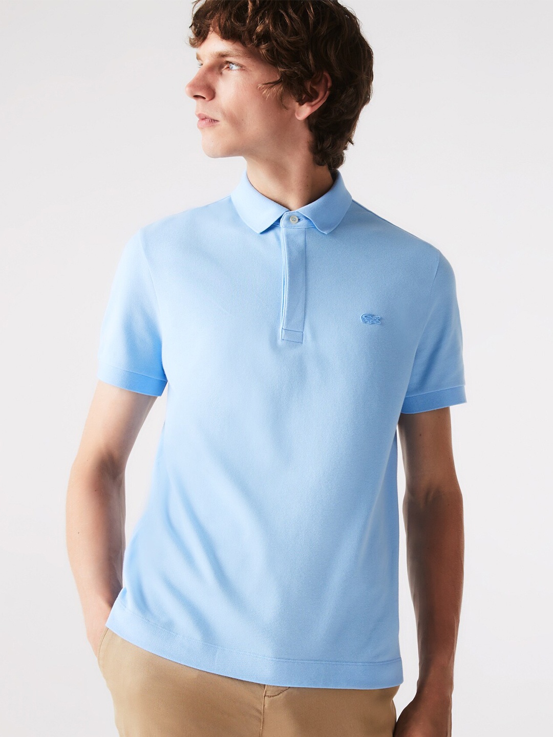 

Lacoste Polo Collar Short Sleeves T-shirt, Blue