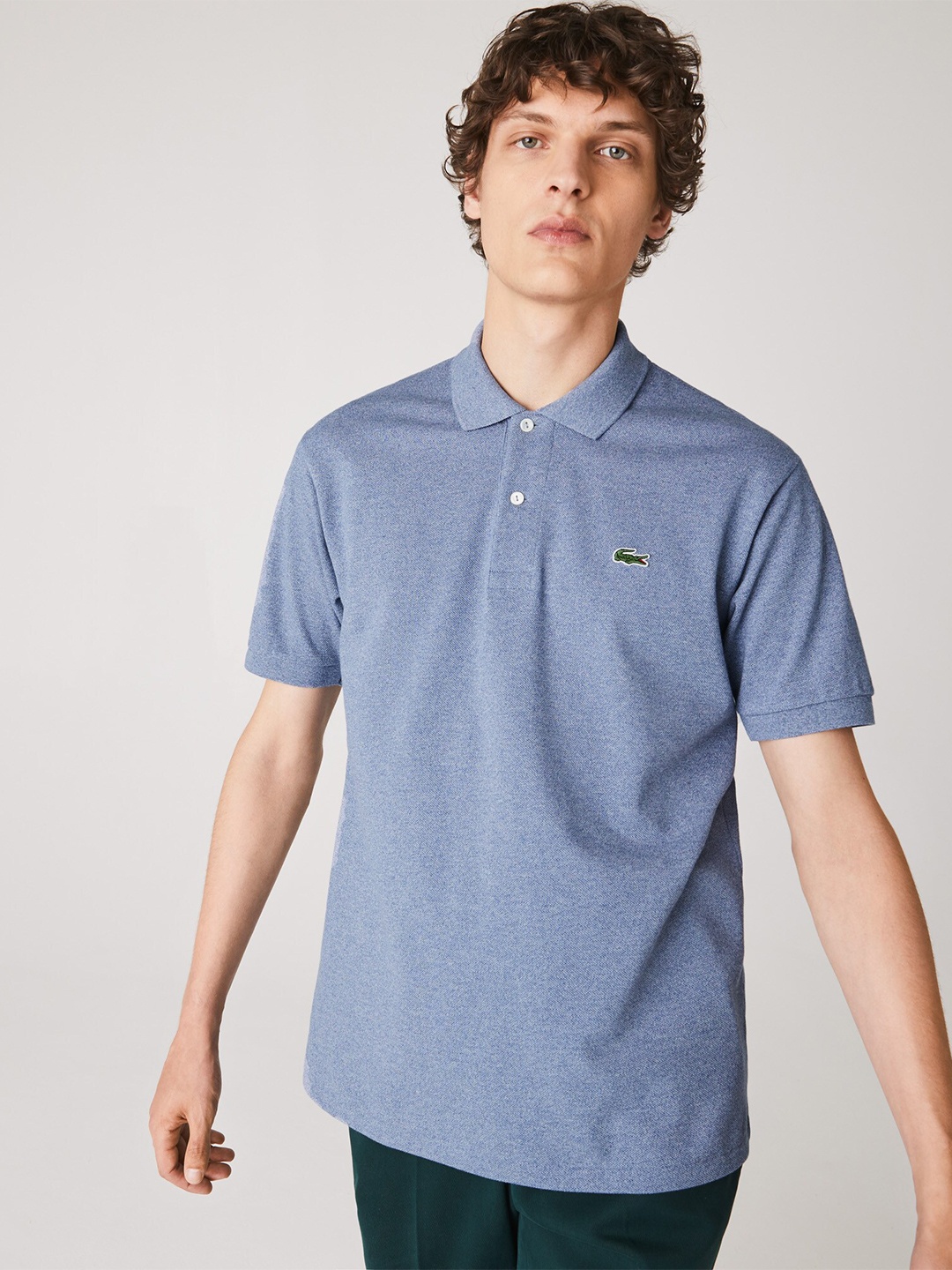 

Lacoste Polo Collar Pure Cotton T-shirt, Blue