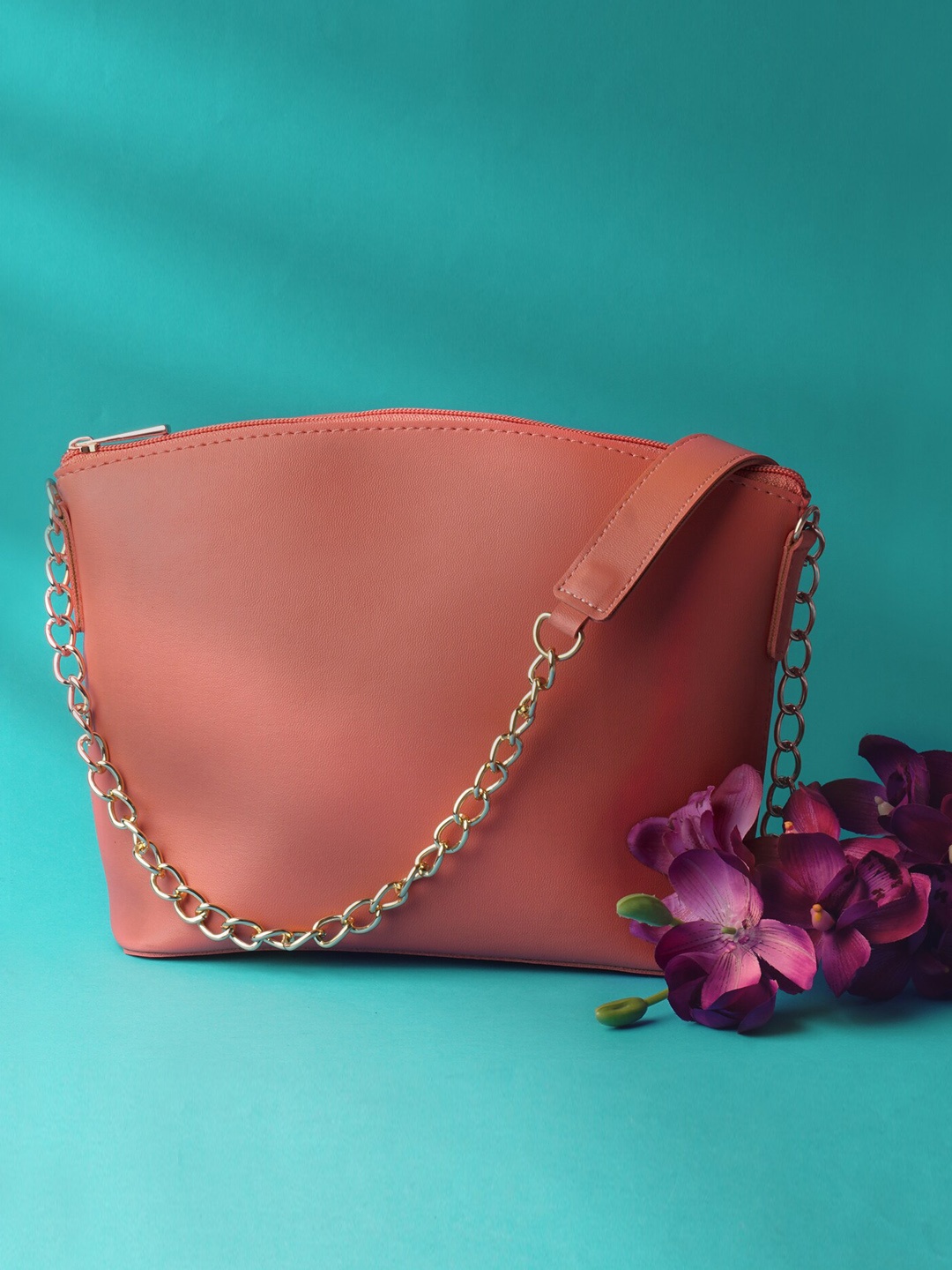 

Anna Claire Structured Sling Bag, Green