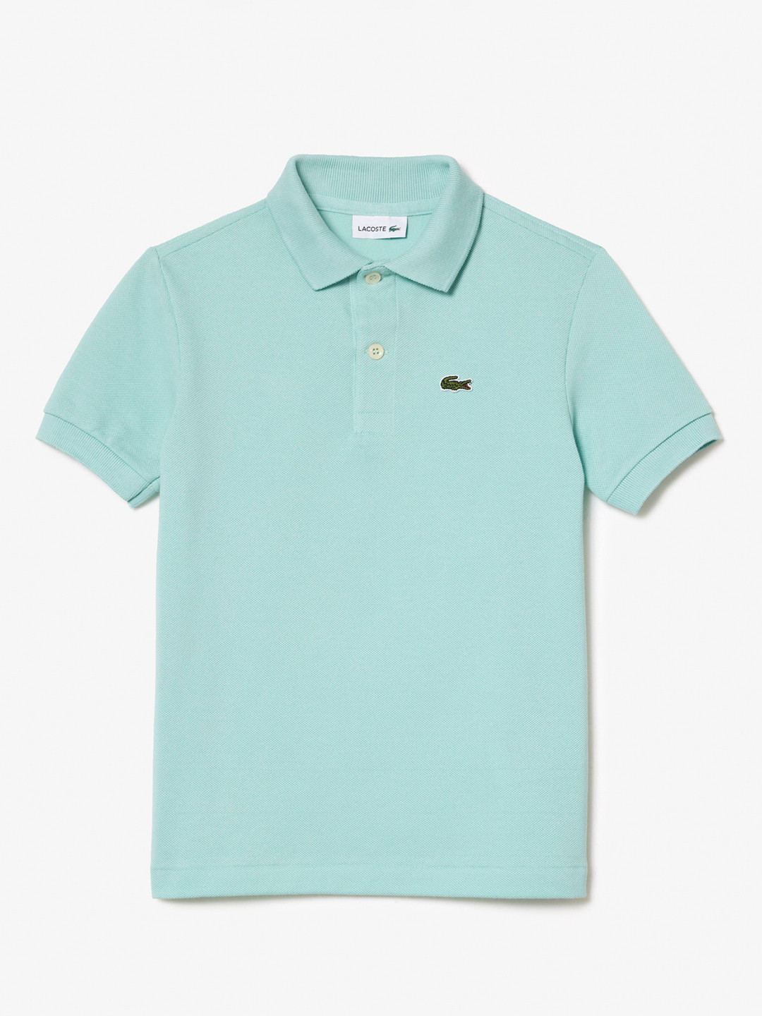 

Lacoste Kids Polo Collar Pure Cotton Slim Fit T-shirt, Green