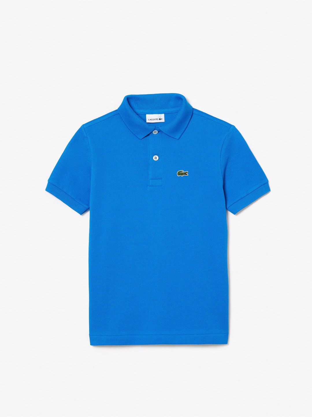 

Lacoste Kids Polo Collar Pure Cotton T-shirt, Blue
