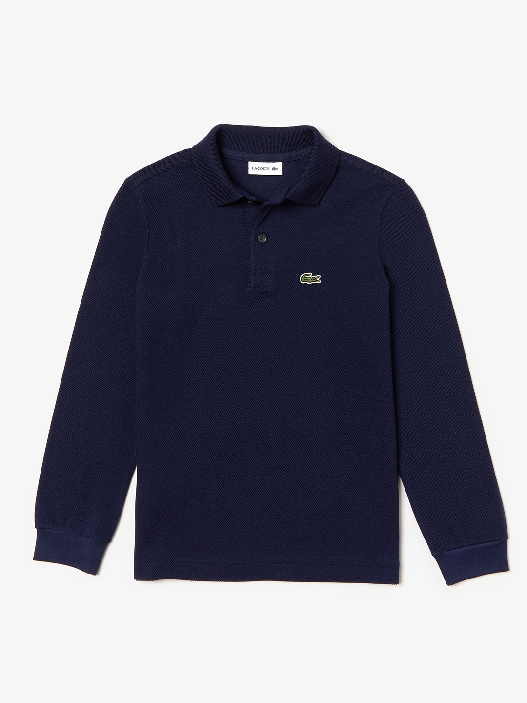 

Lacoste Boys Polo Collar Regular Fit Cotton Casual T-Shirt, Navy blue