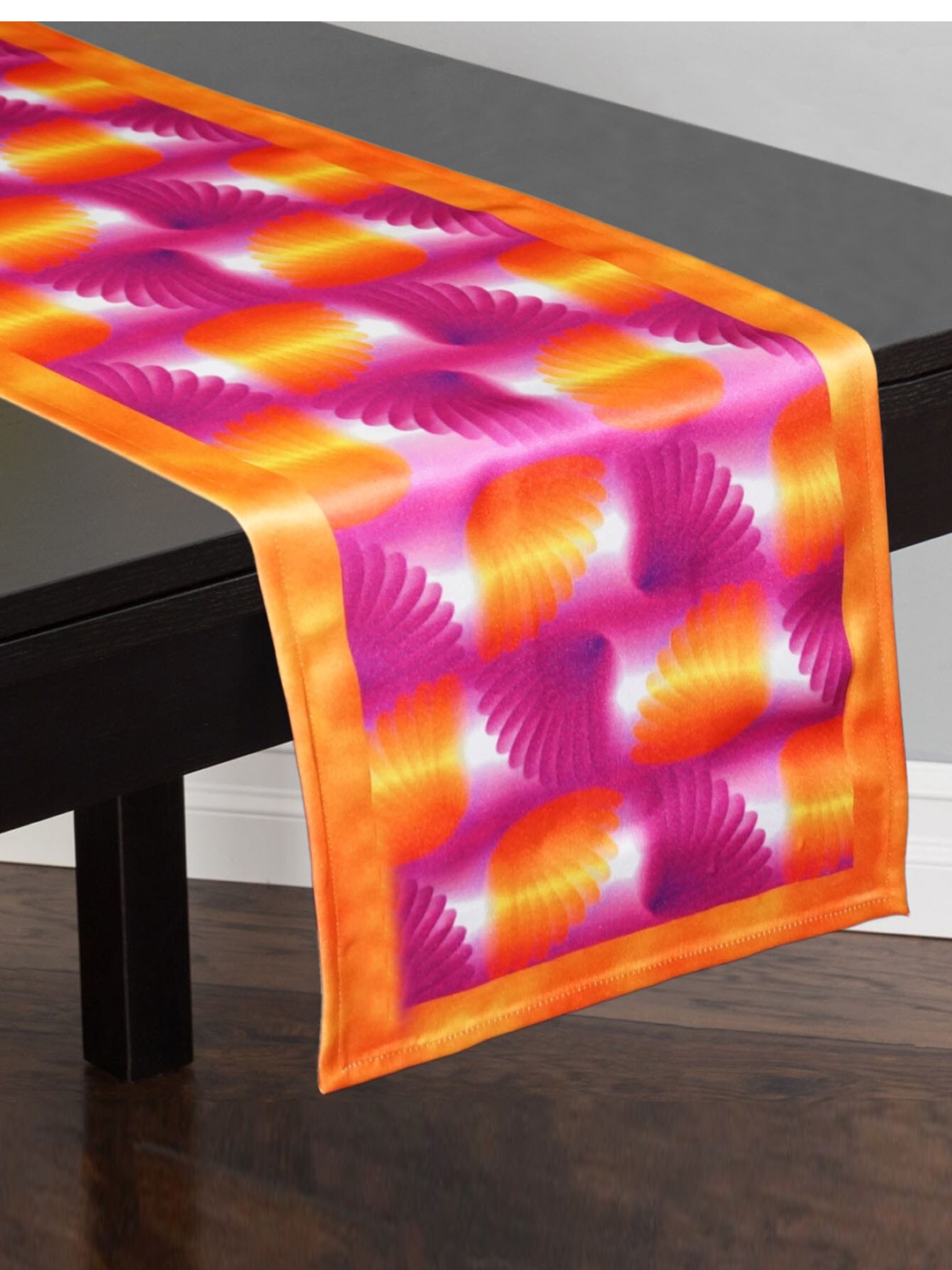 

Lushomes Yellow & Pink Digital Printed Table Runner