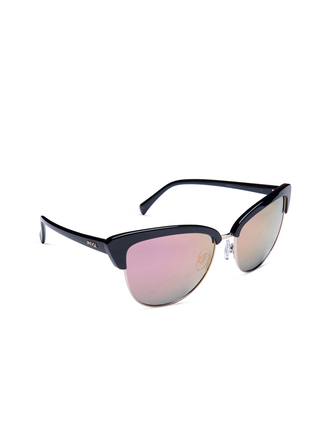 

INVU Women Browline Sunglasses, Pink