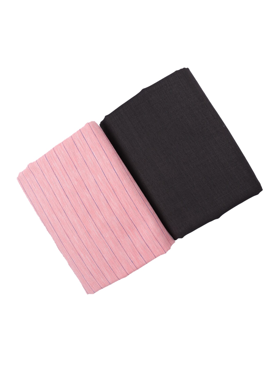 

Ramraj Men Striped Shirt & Trouser Clothing Fabric, Pink