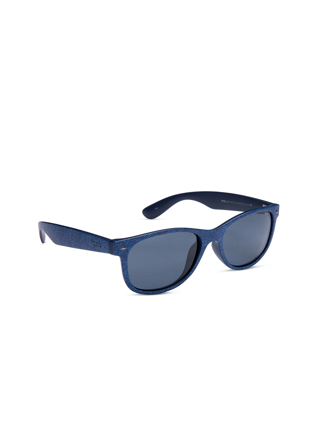 

INVU Unisex Wayfarer Sunglasses, Blue