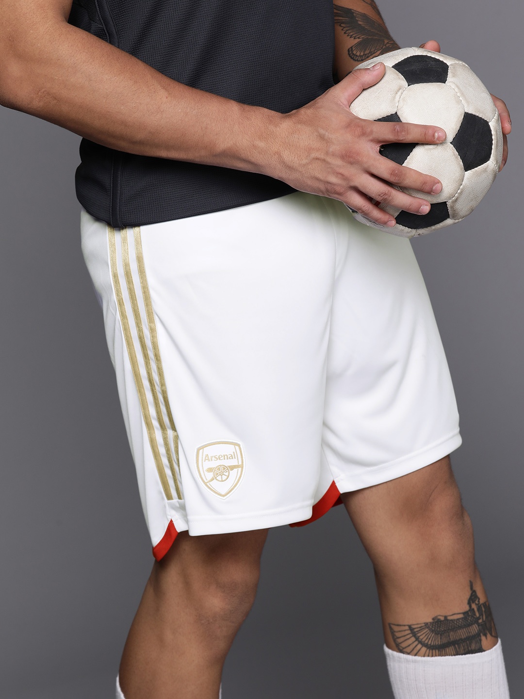 

ADIDAS Men Arsenal 23/24 Home Shorts, White