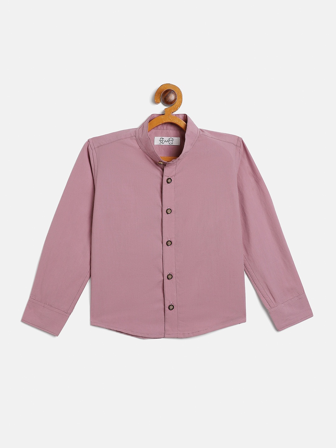 

JWAAQ Infant Boys Relaxed Pure Cotton Casual Shirt, Mauve