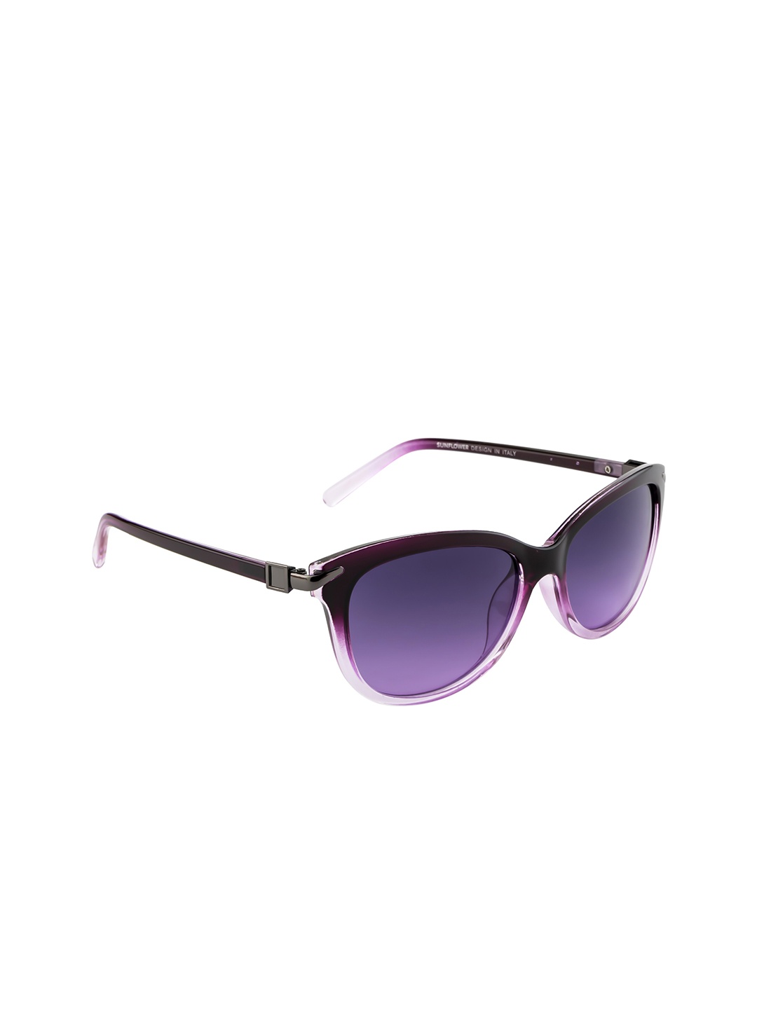 

DressBerry Women Purple Lens & Purple Oval Sunglasses With UV Protected Lens DB-P8563-C8