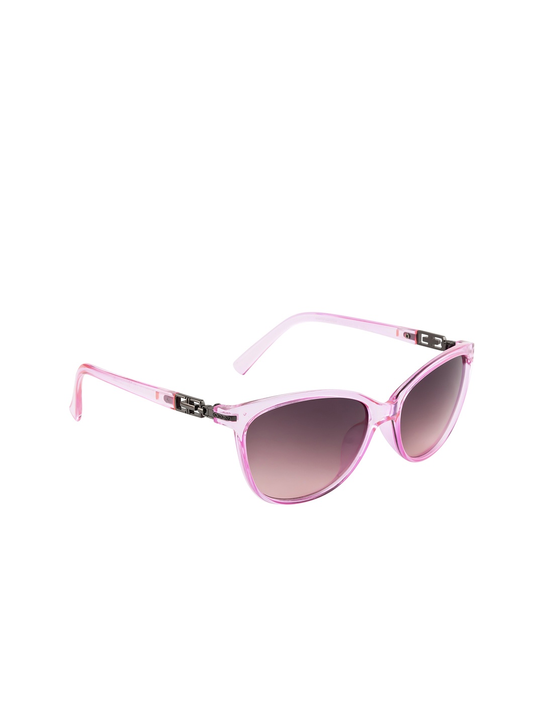 

DressBerry Women Brown Lens & Pink Oval Sunglasses with UV Protected Lens DB-P8561-C3