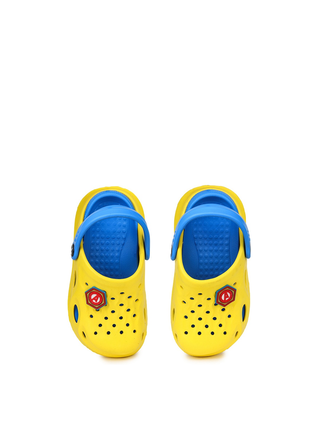 

toothless Boys Marvel Avengers Rubber Clogs, Yellow