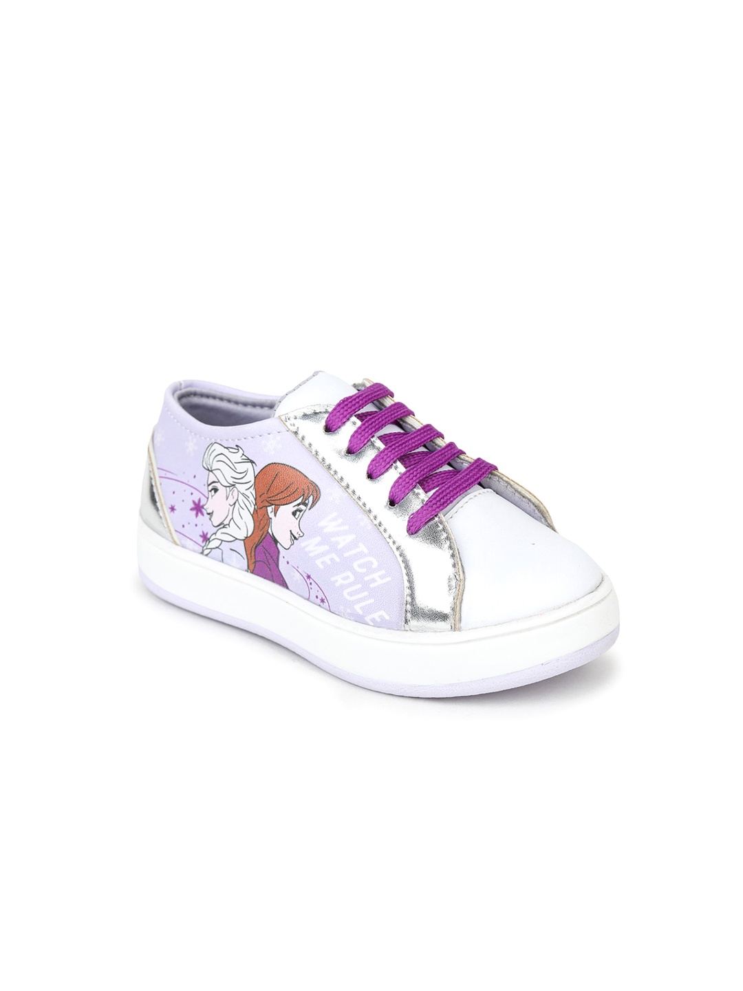 

toothless Girls Frozen Printed Sneakers, Lavender