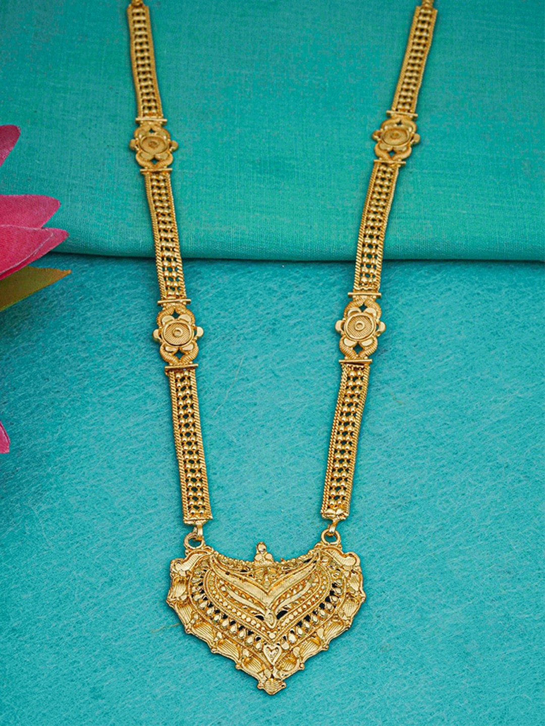 

Ramdev Art Fashion Jwellery Gold-Plated Mangalsutra