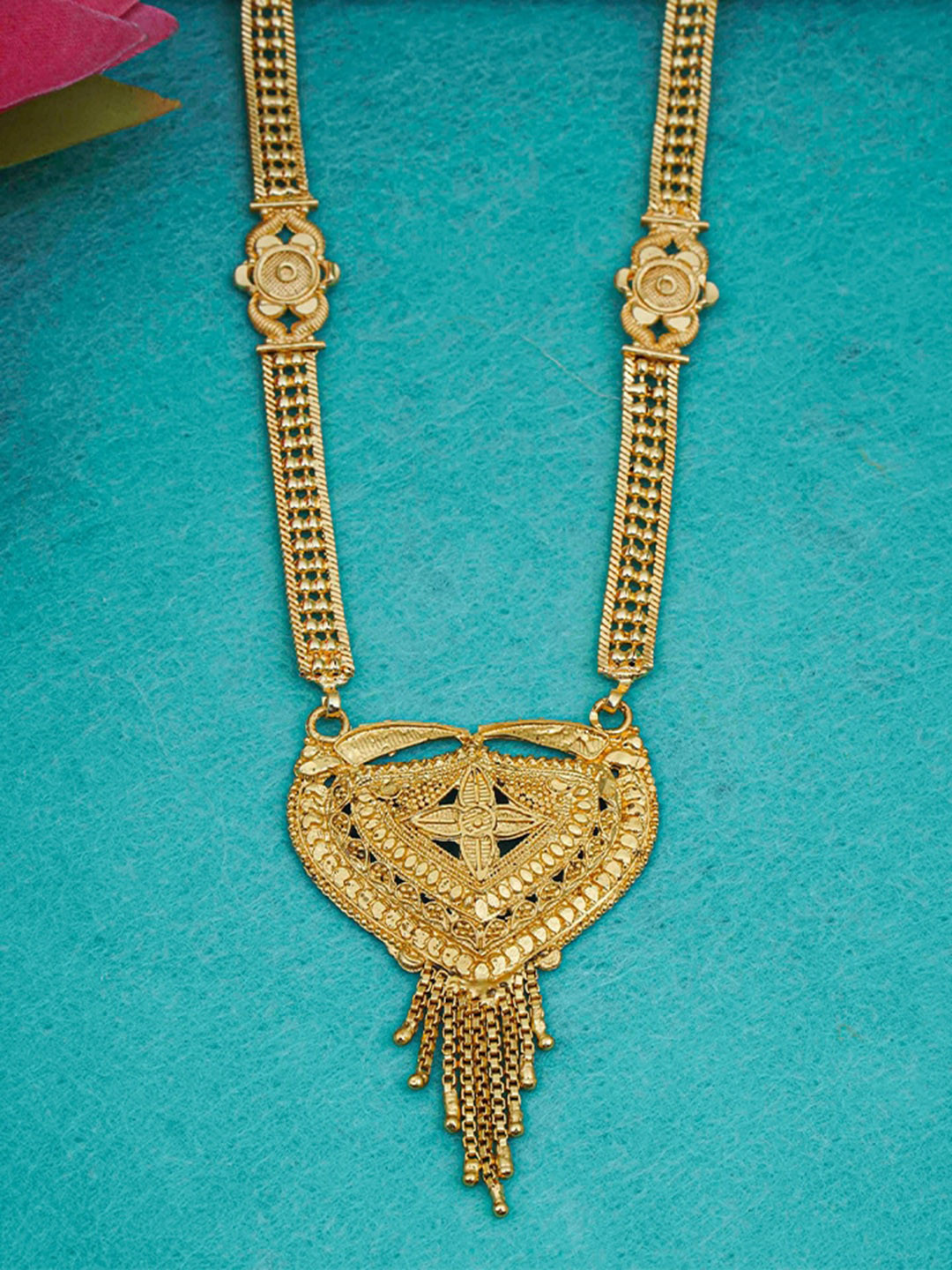 

Ramdev Art Fashion Jwellery Gold-Plated Mangalsutra