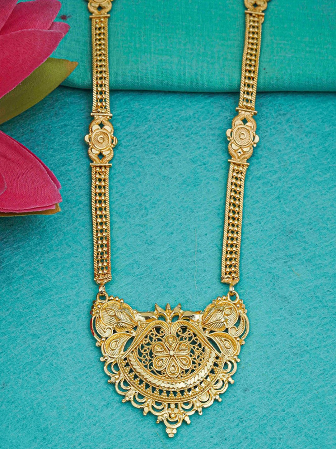 

Ramdev Art Fashion Jwellery Gold-Plated Mangalsutra