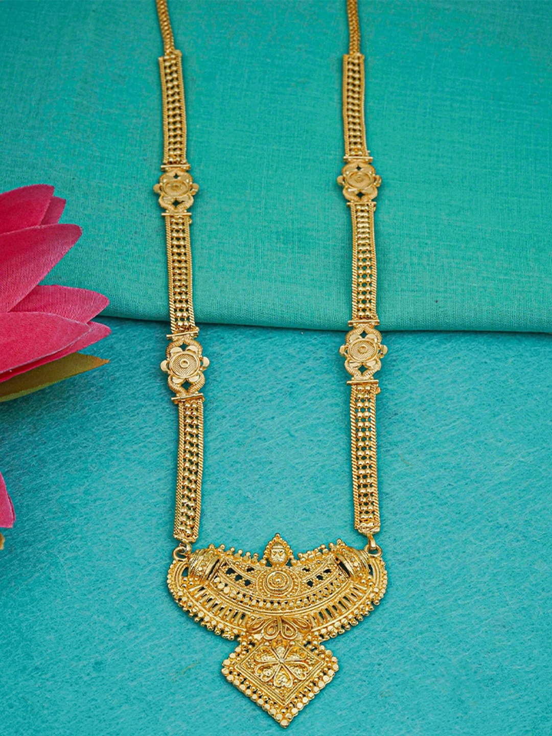 

Ramdev Art Fashion Jwellery Gold-Plated Mangalsutra