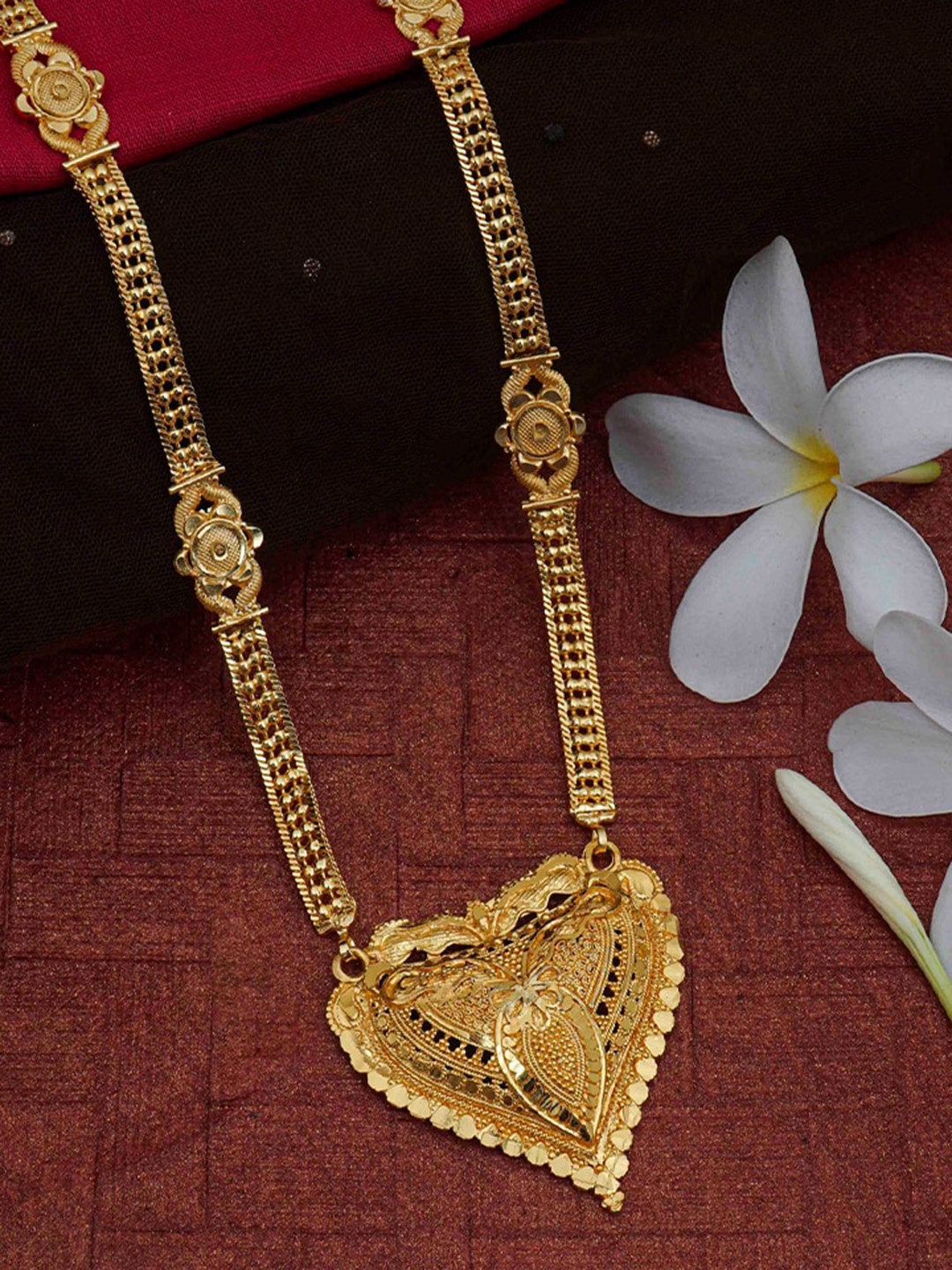 

Ramdev Art Fashion Jwellery Gold-Plated Mangalsutra