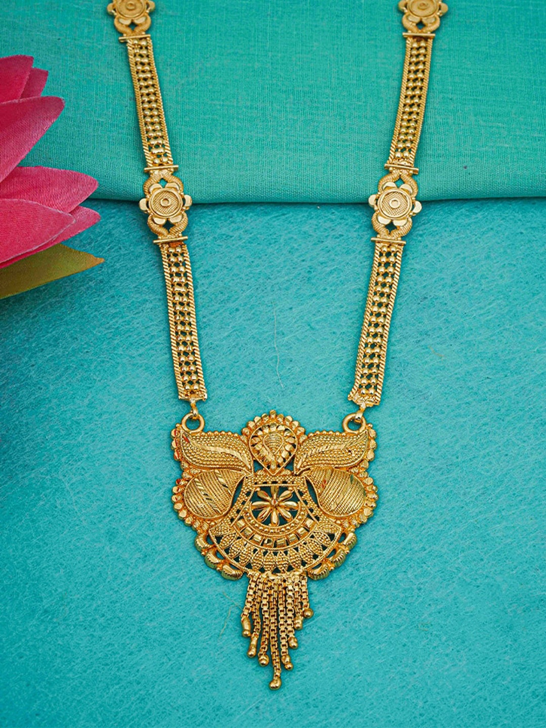 

Ramdev Art Fashion Jwellery Gold-Plated Mangalsutra