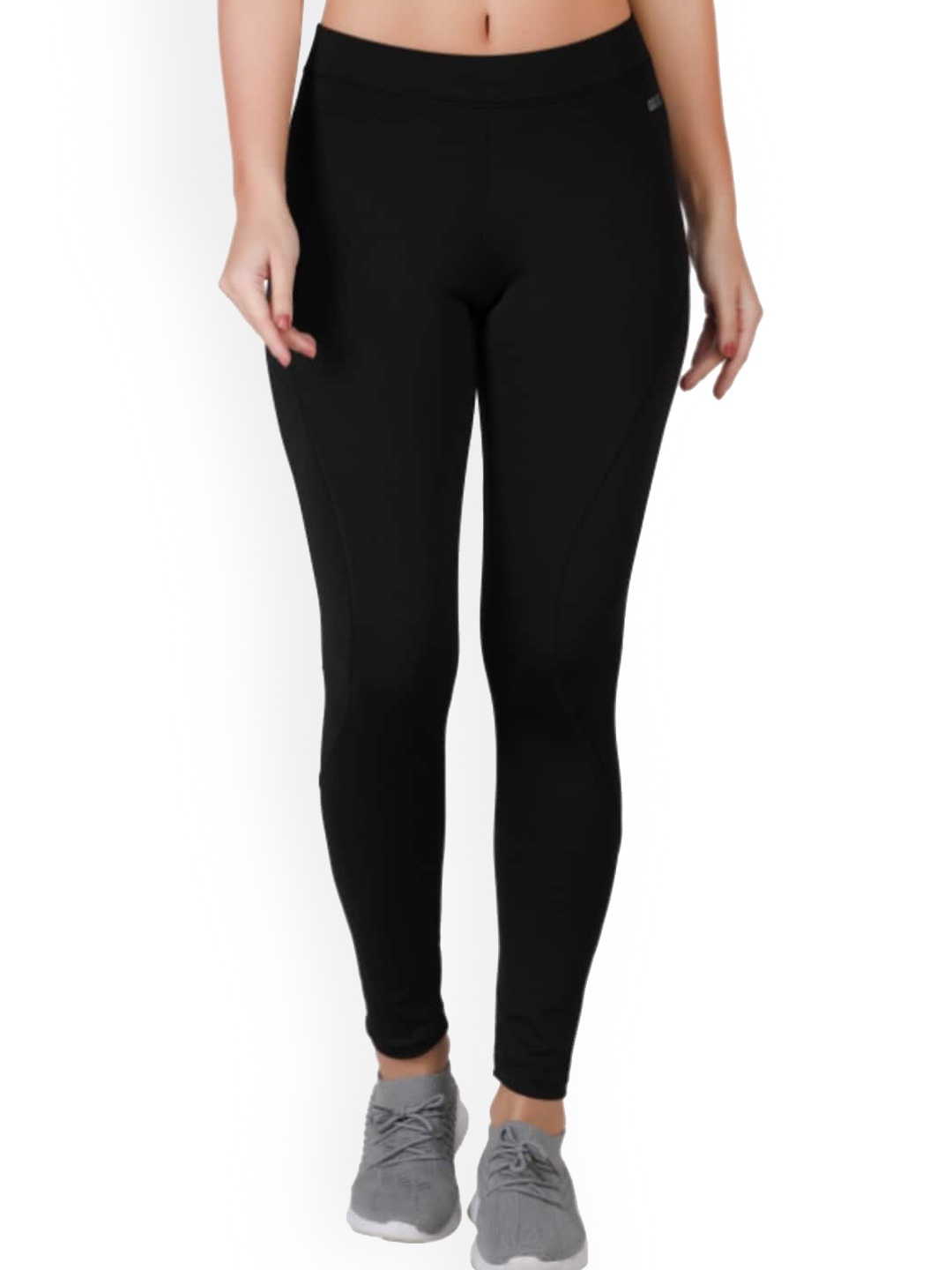 

Lovable Sport Women Ankle Length Slim-Fit Track Pant, Black