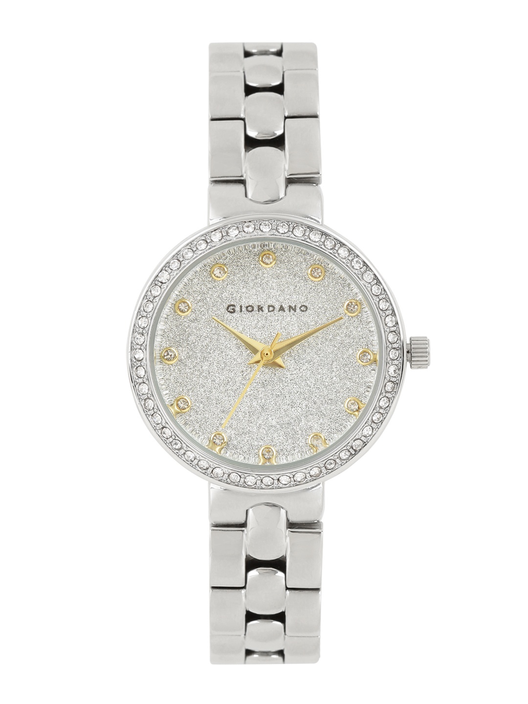 

GIORDANO Women Silver-Toned Analogue Watch A2068-11