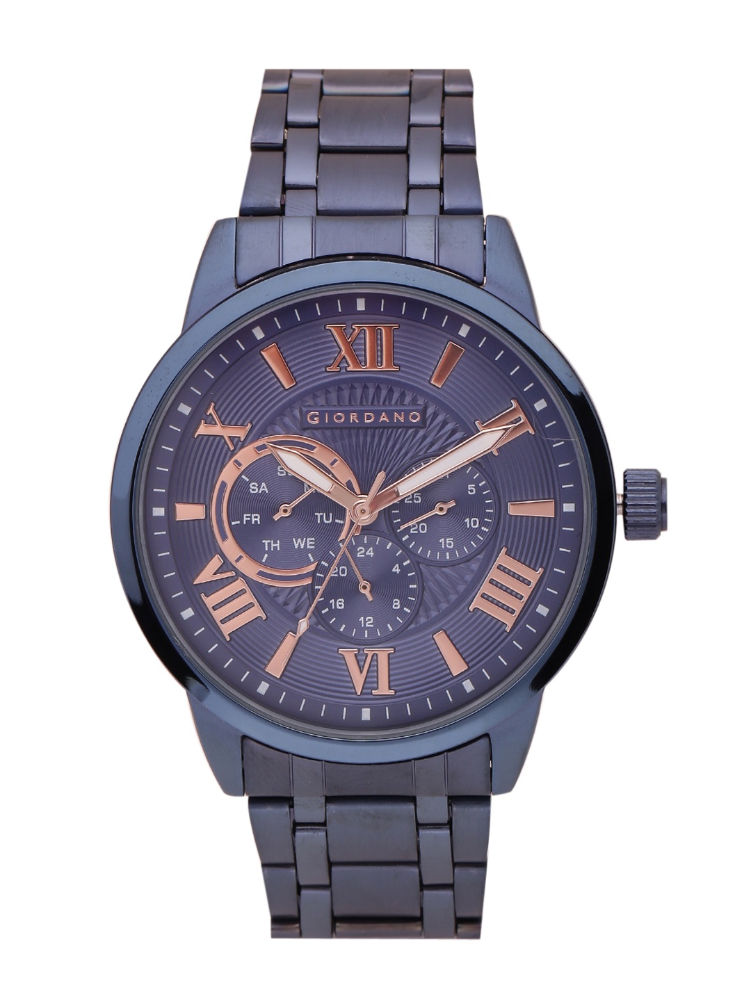 

GIORDANO Men Navy Blue Analogue Watch A1077-88