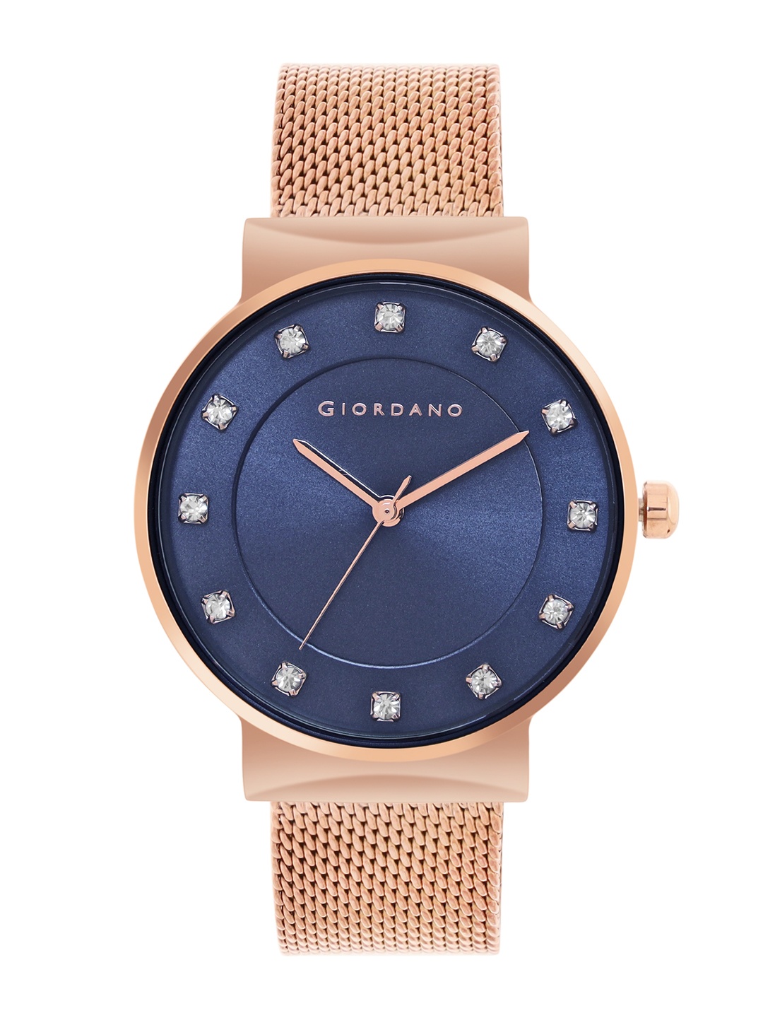 

GIORDANO Women Navy Blue Analogue Watch A2062-44