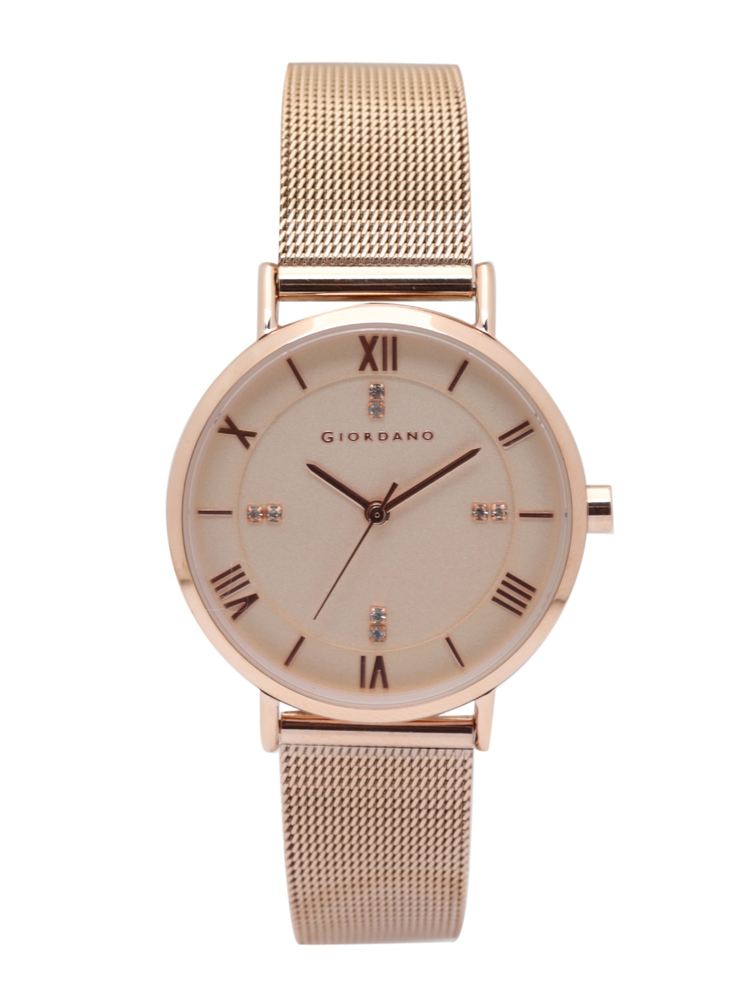 

GIORDANO Women Rose Gold-Toned Analogue Watch A2065-22