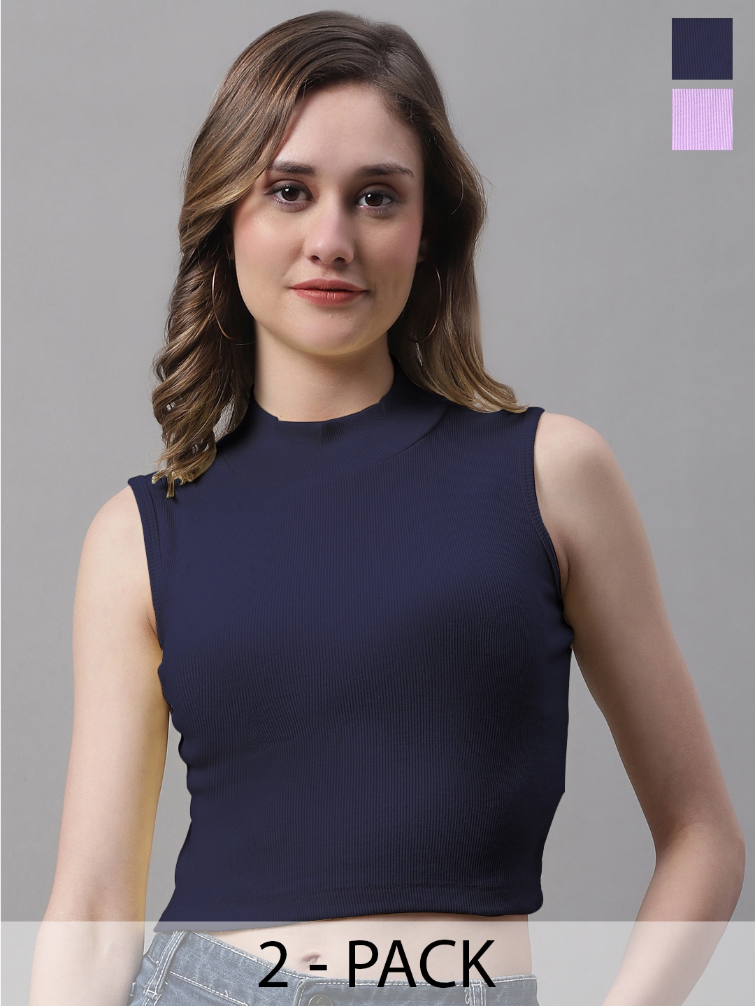

FBAR Purple Cotton Top
