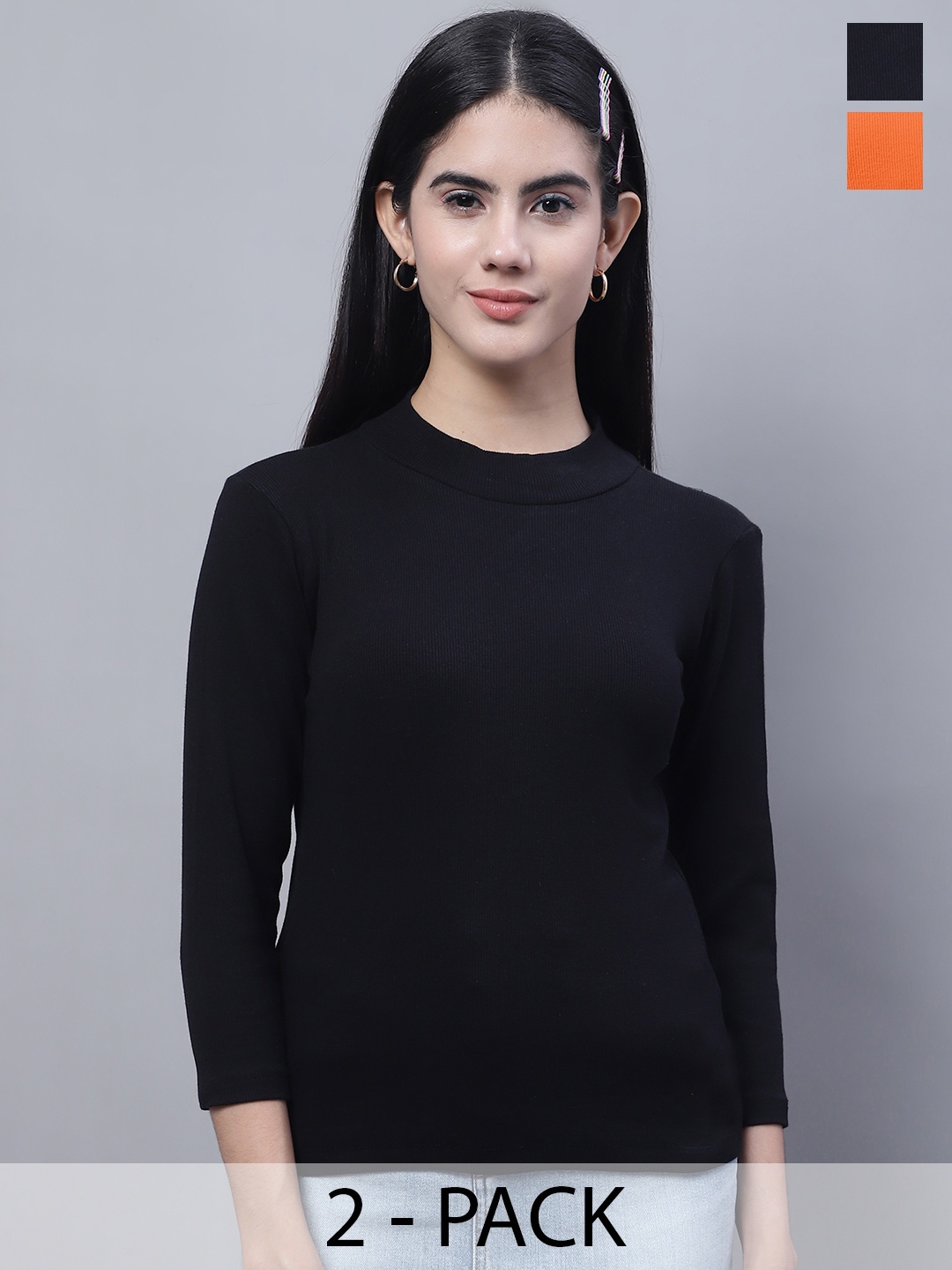 

FBAR Black Cotton Top