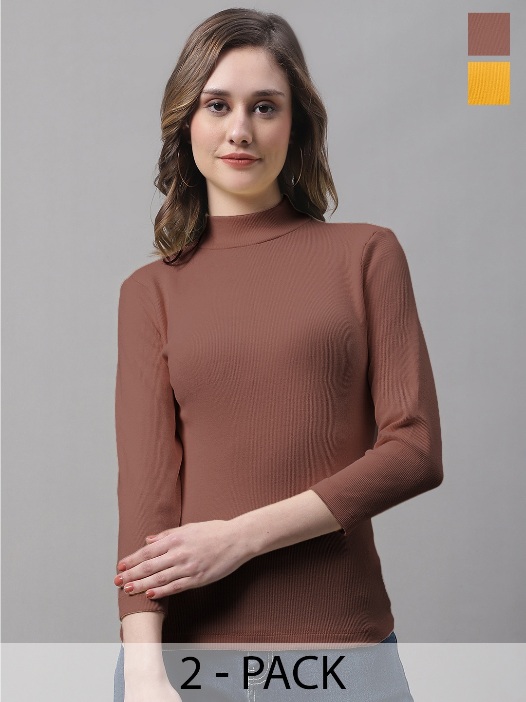 

FBAR Brown Cotton Top