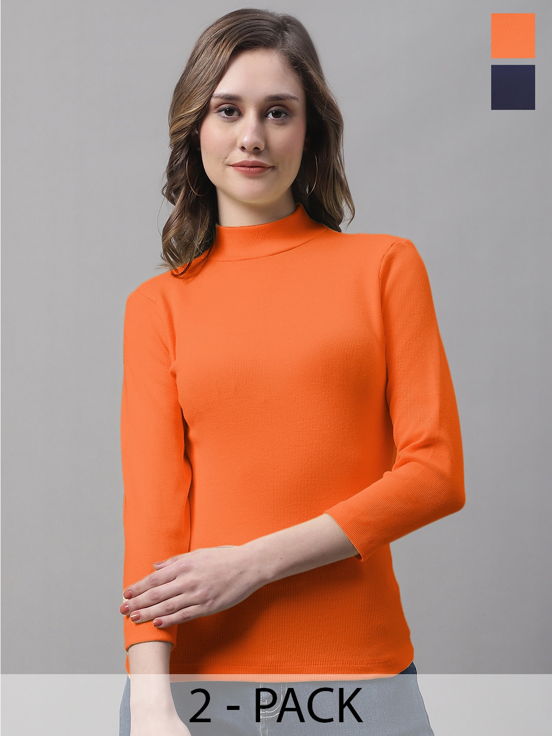 

FBAR Orange Cotton Top