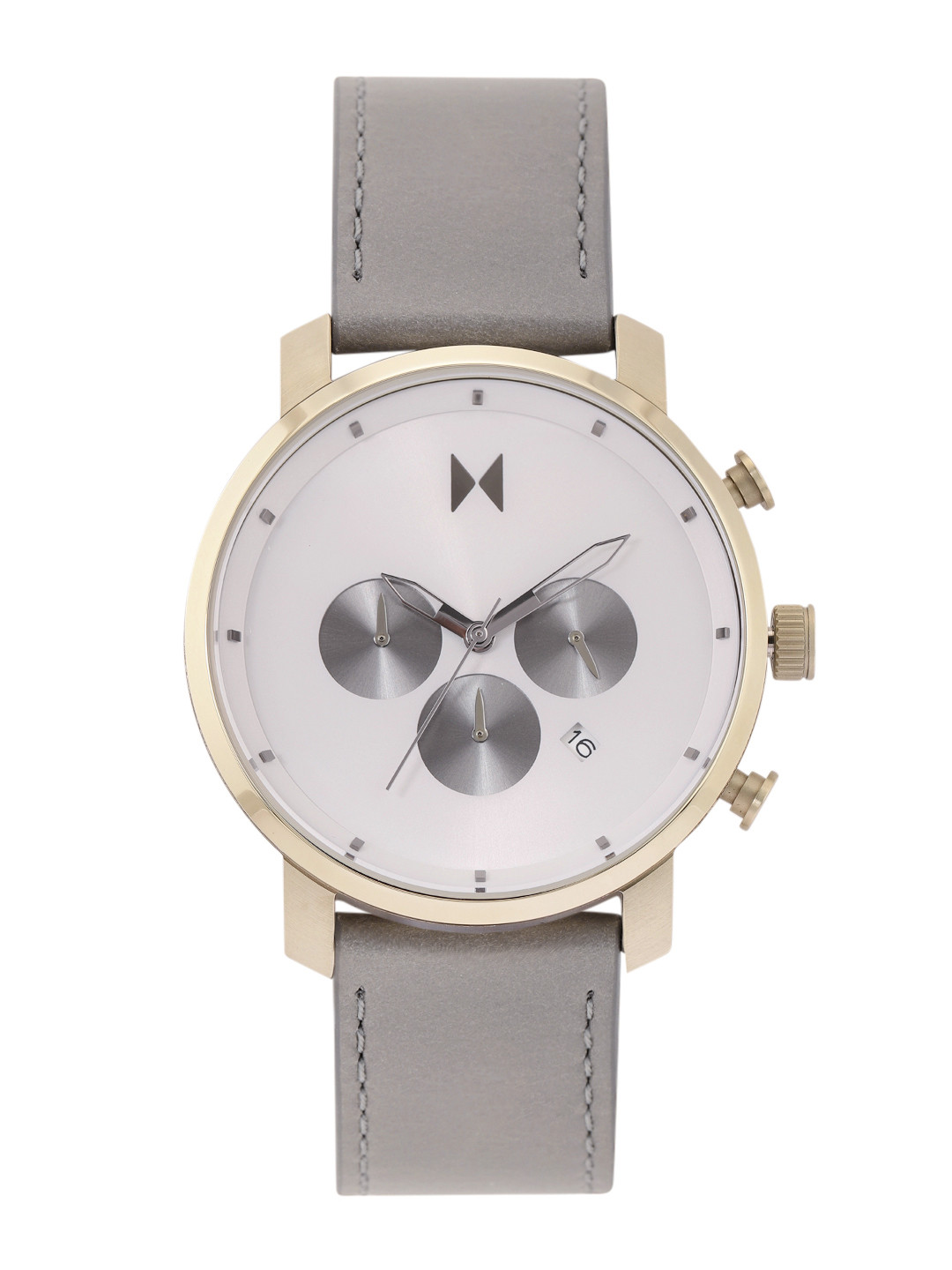 

MVMT Men Leather Straps Analogue Chronograph Watch 28000286, Grey