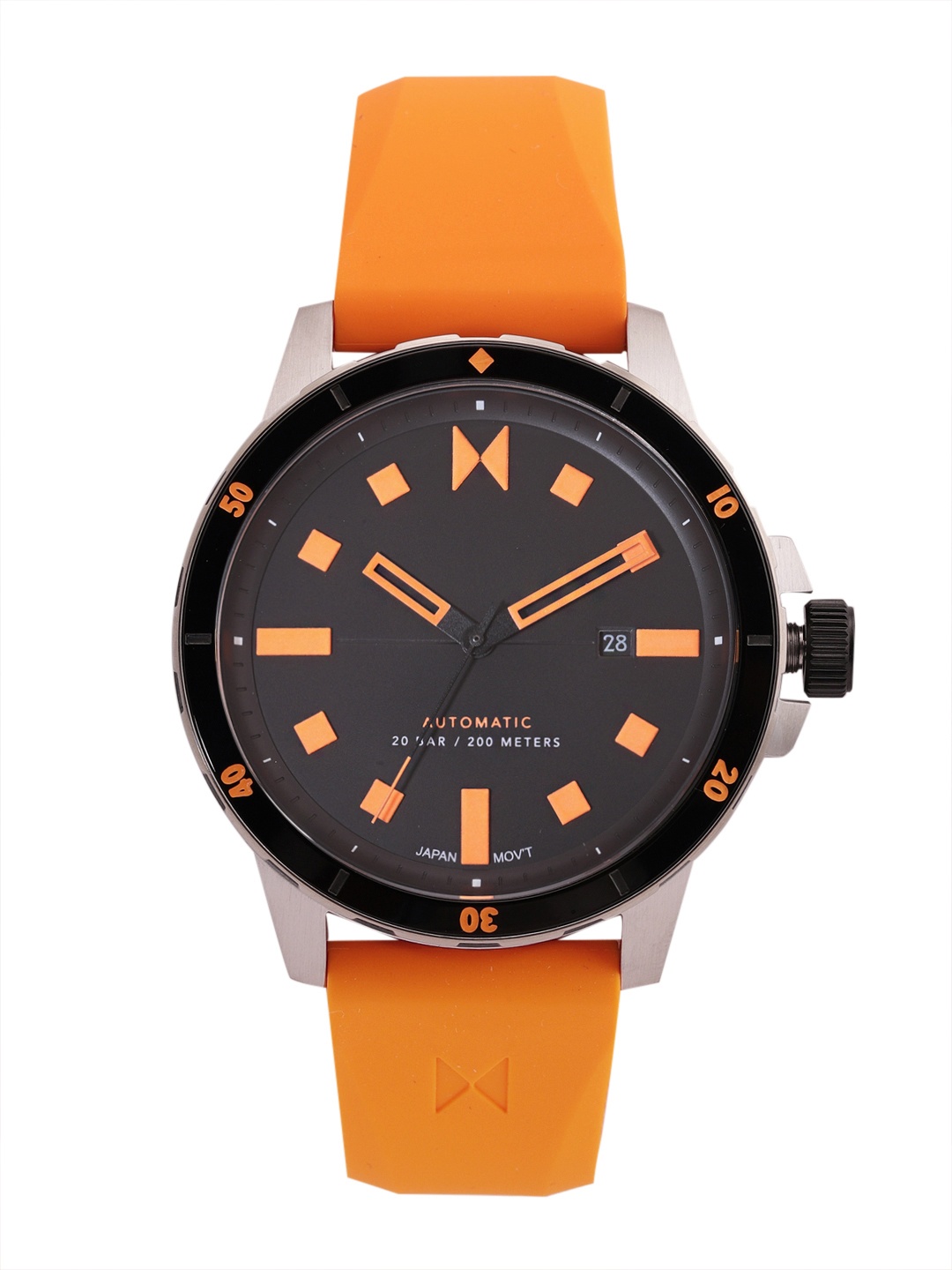 

MVMT Men Minimal Sport Automatic Motion Powered Analogue Watch 28000318, Black