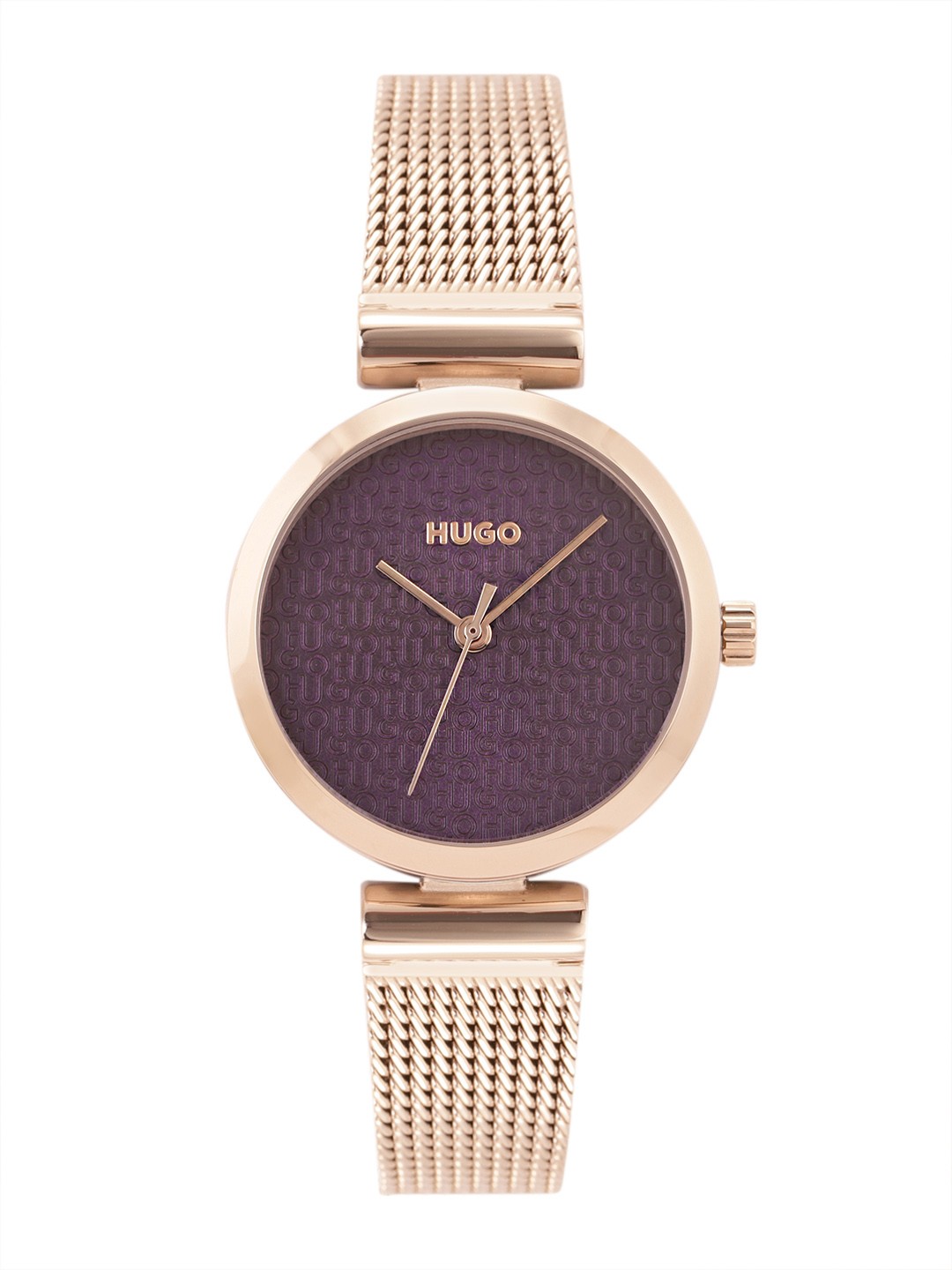 

Hugo Boss Women Sweet Patterned Analogue Watch 1540128, Purple