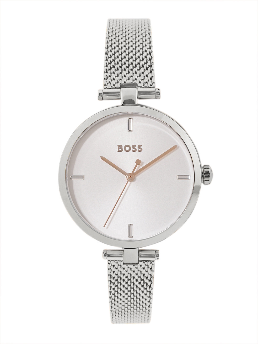 

Hugo Boss Women Majesty Analogue Watch 1502653, Silver