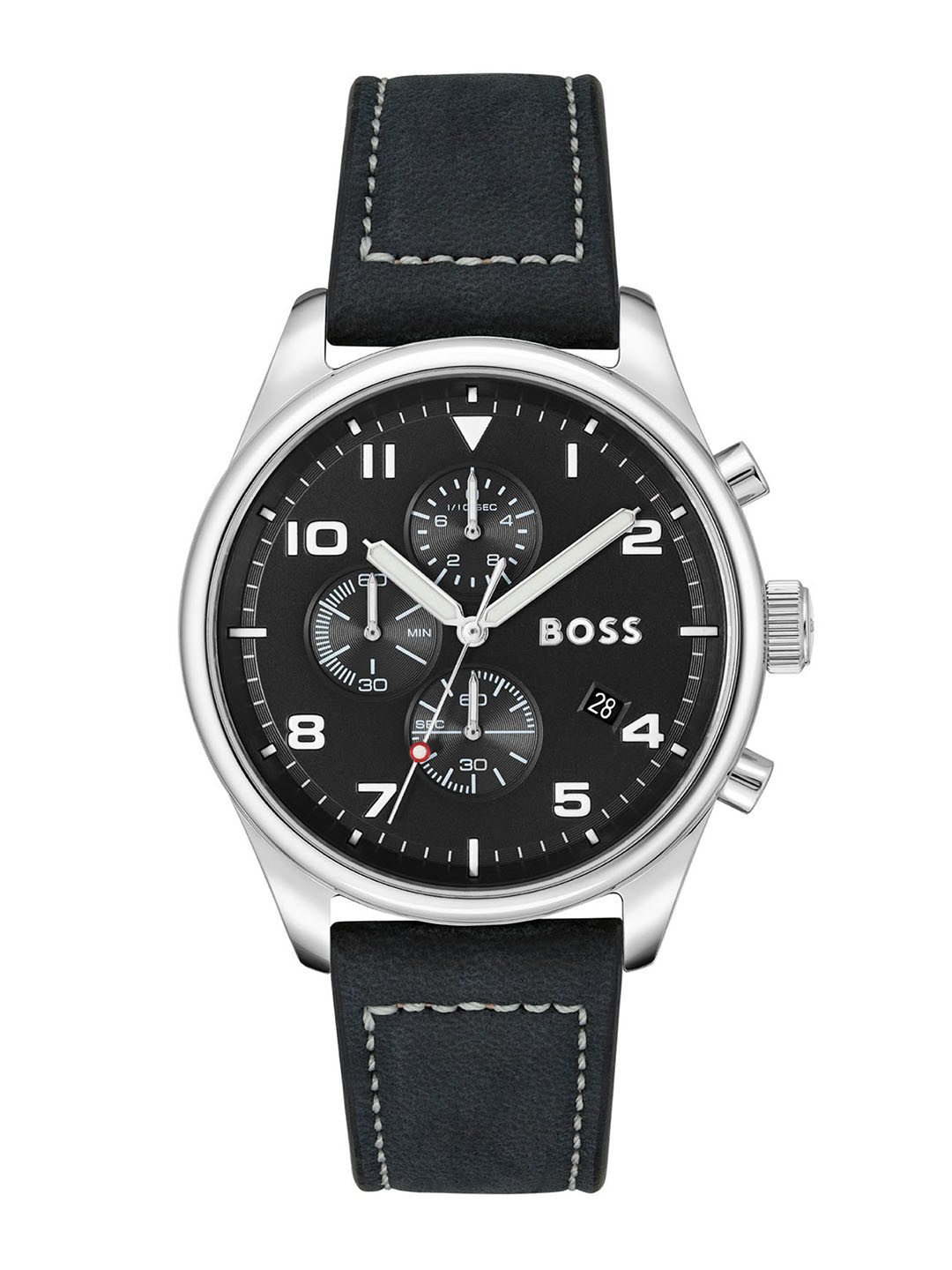 

Hugo Boss Men View Chronograph Analogue Watch 1513987, Black