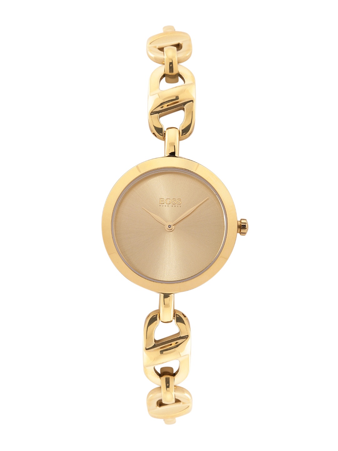 

Hugo Boss Women New Chain Analogue Watch 1502591, Gold