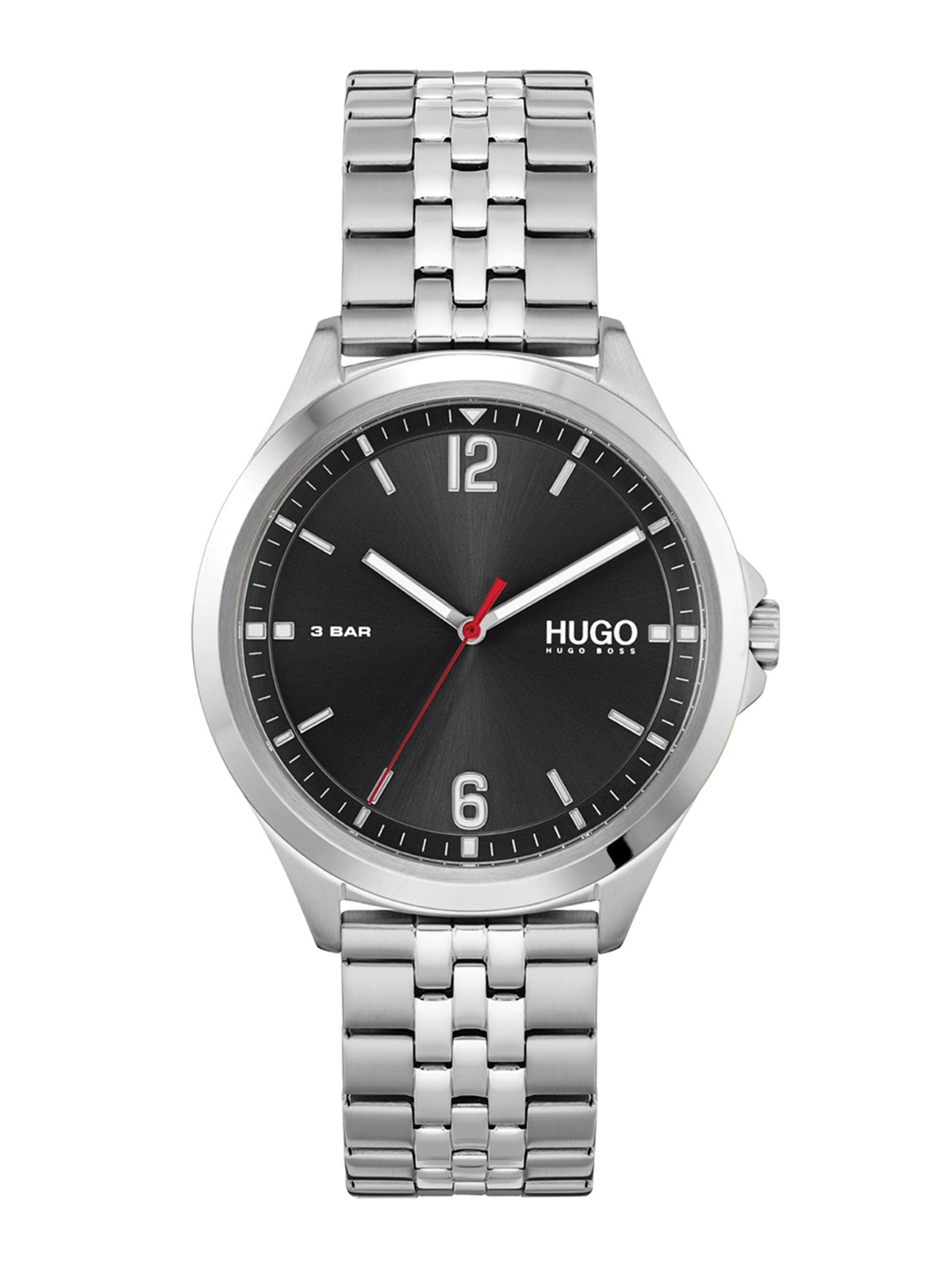 

Hugo Boss Men Bracelet Style Suit Analogue Watch 1530216-Black