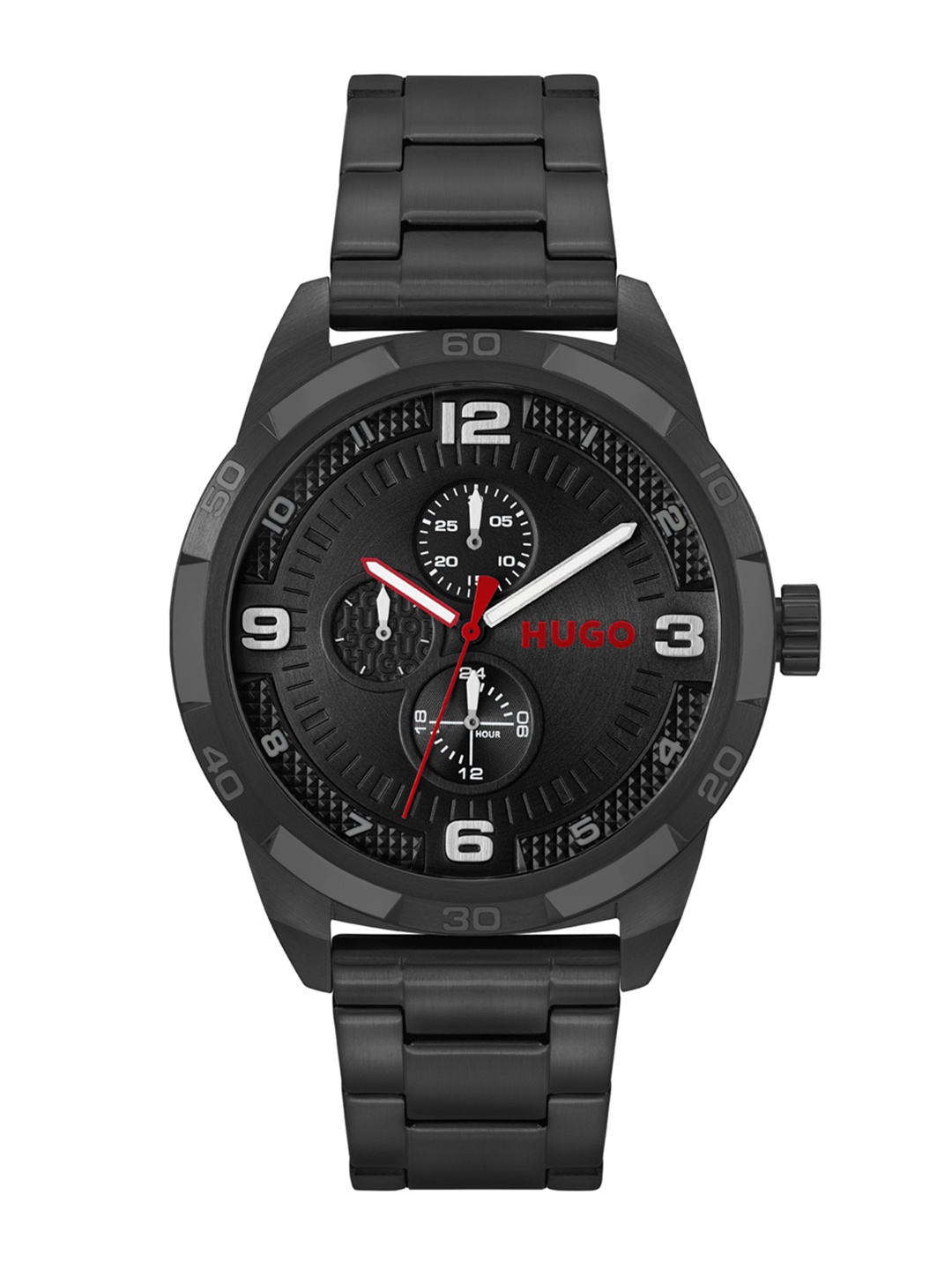 

Hugo Boss Men Grip Analogue Watch 1530279, Black