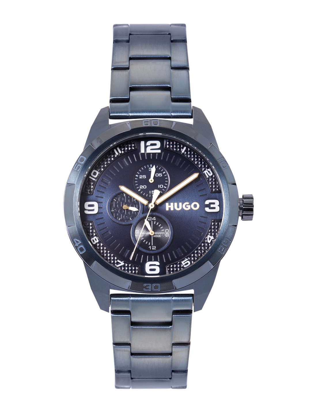 

Hugo Boss Men Grip Analogue Watch 1530278, Blue